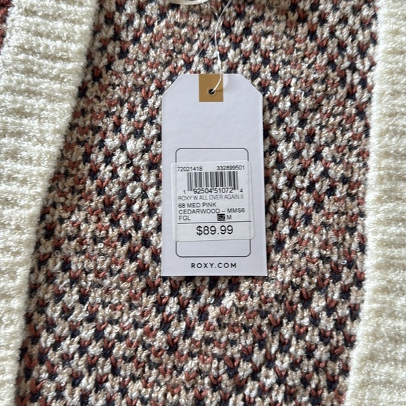 Roxy Women's Geometric Knit Cardigan - Picture 4 of 6